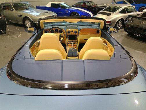 Blue 2008 Bentley Continental GT Base