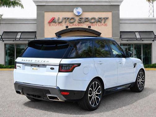 White 2020 Land Rover Range Rover Sport HSE