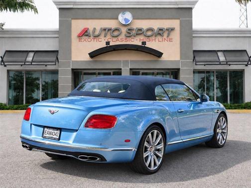 Silverlake Metallic 2016 Bentley Continental GT V8