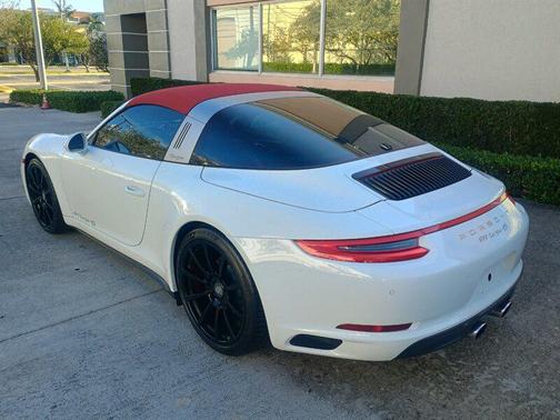 White 2018 Porsche 911 Targa 4S
