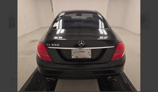 Black 2009 Mercedes-Benz CL-Class CL 600
