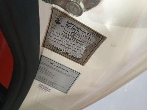 2012 Maserati GranTurismo Sport