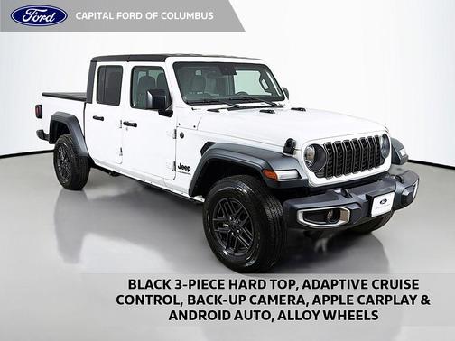 Bright White Clearcoat 2025 Jeep Gladiator Sport S