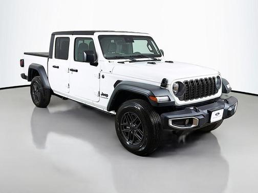 Bright White Clearcoat 2025 Jeep Gladiator Sport S