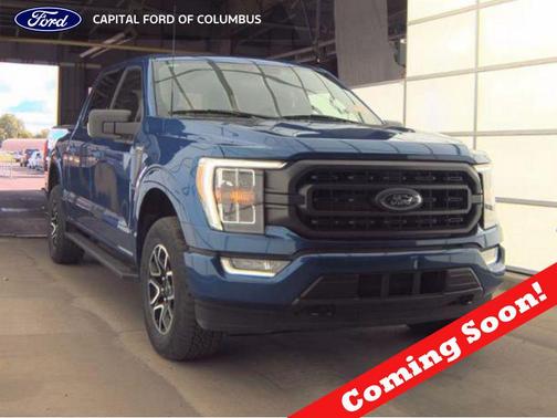 Atlas Blue Metallic 2023 Ford F-150 XLT