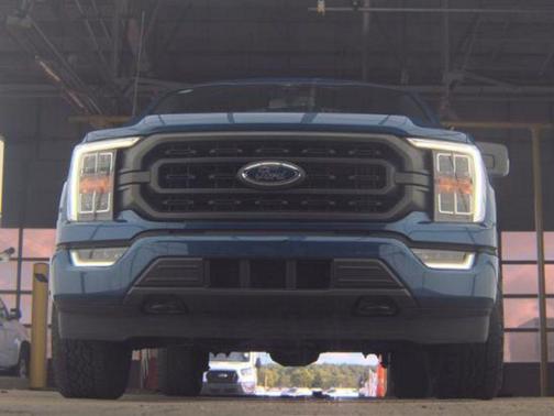 Atlas Blue Metallic 2023 Ford F-150 XLT