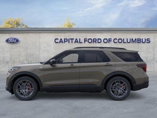 Marsh Gray 2026 Ford Explorer ST-Line