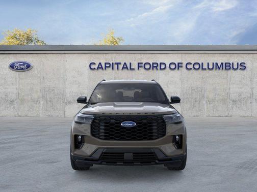 Marsh Gray 2026 Ford Explorer ST-Line
