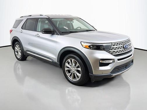 Silver Metallic 2023 Ford Explorer Limited