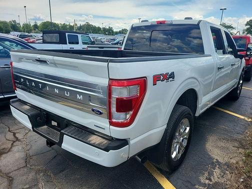 Star White Metallic Tri-Coat 2021 Ford F-150 Platinum