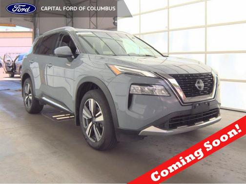 Boulder Gray Pearl 2023 Nissan Rogue Platinum