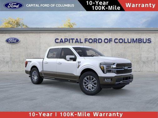 Star White Metallic Tri-Coat 2026 Ford F-150 King Ranch