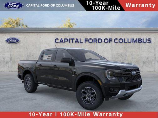 Shadow Black 2026 Ford Ranger XLT