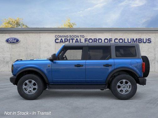 Velocity Blue Metallic 2026 Ford Bronco Big Bend
