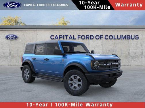 Velocity Blue Metallic 2026 Ford Bronco Big Bend