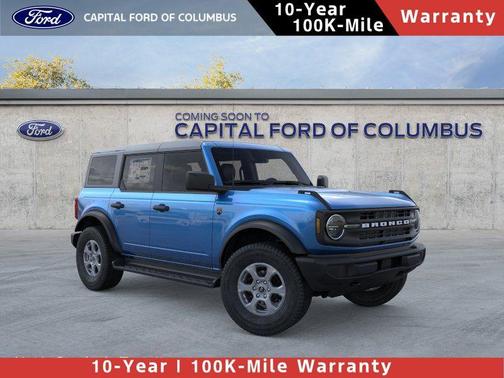 Velocity Blue Metallic 2026 Ford Bronco Big Bend