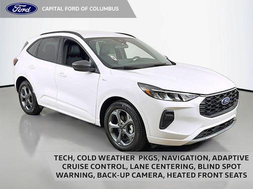 Oxford White 2023 Ford Escape ST-Line