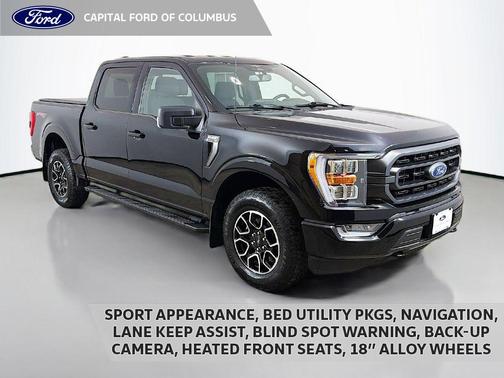 Agate Black Metallic 2023 Ford F-150 XLT