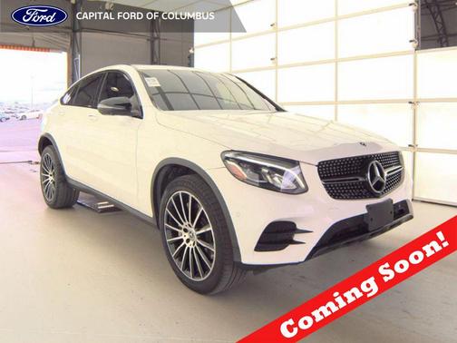 White 2019 Mercedes-Benz GLC 300 4MATIC Coupe