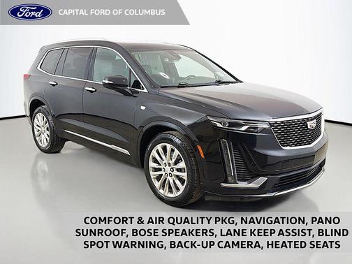 Stellar Black Metallic 2020 Cadillac XT6 Premium Luxury AWD