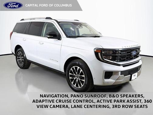 Space Silver Metallic 2025 Ford Expedition Platinum