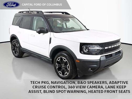Oxford White 2025 Ford Bronco Sport Outer Banks