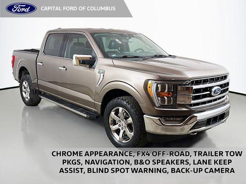 Stone Gray Metallic 2021 Ford F-150 Lariat