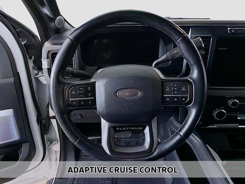 Star White Metallic Tri-Coat 2024 Ford F-350 Platinum