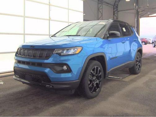 Laser Blue Pearlcoat 2022 Jeep Compass Latitude