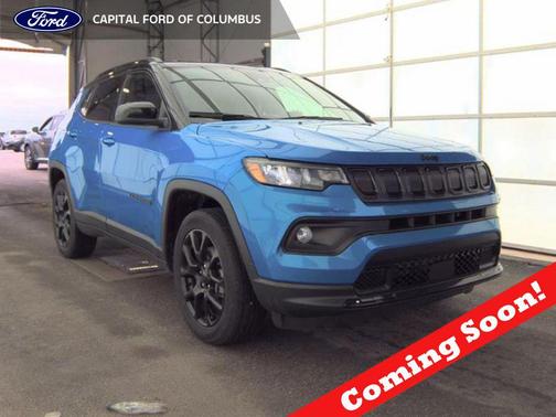 Laser Blue Pearlcoat 2022 Jeep Compass Latitude