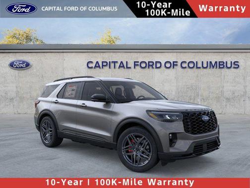 Carbonized Gray Metallic 2026 Ford Explorer ST