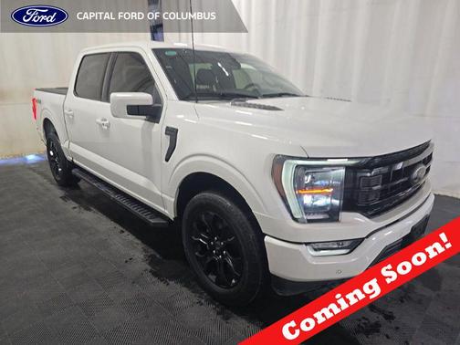 Star White Metallic Tri-Coat 2023 Ford F-150 Lariat