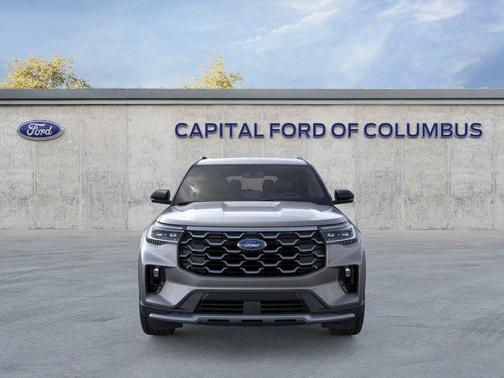 Carbonized Gray Metallic 2026 Ford Explorer Platinum