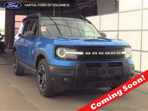 Blue Metallic 2025 Ford Bronco Sport Outer Banks