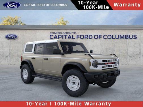 Desert Sand 2026 Ford Bronco Heritage Edition