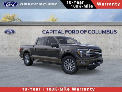 Agate Black Metallic 2026 Ford F-150 King Ranch