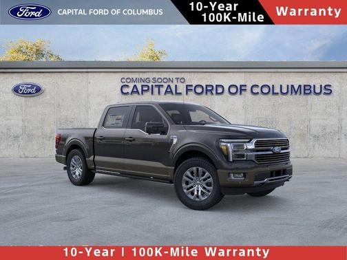 Agate Black Metallic 2026 Ford F-150 King Ranch