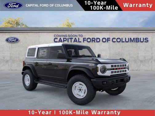 Shadow Black 2026 Ford Bronco Heritage Edition