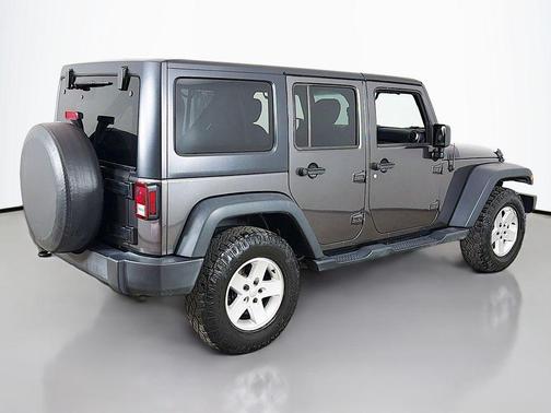 Granite Crystal Metallic Clearcoat 2018 Jeep Wrangler JK Unlimited Sport