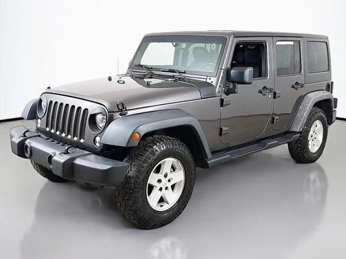Granite Crystal Metallic Clearcoat 2018 Jeep Wrangler JK Unlimited Sport