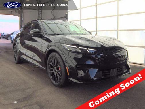 Shadow Black 2025 Ford Mustang Mach-E Premium
