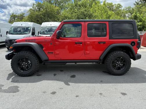 Firecracker Red Clearcoat 2026 Jeep Wrangler Sport