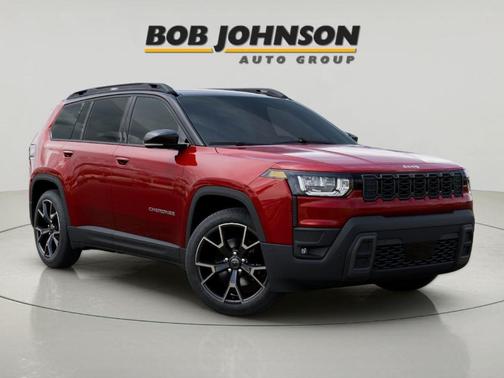 Red 2026 Jeep Cherokee Overland