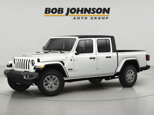 Bright White Clearcoat 2023 Jeep Gladiator Sport