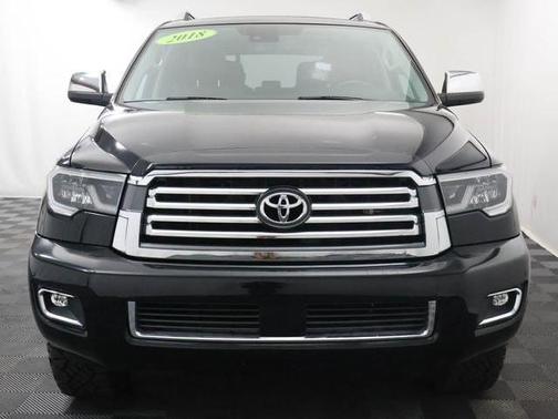 Midnight Black 2018 Toyota Sequoia Platinum