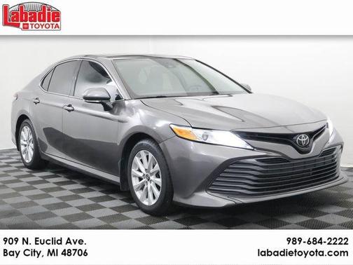 Predawn Gray Mica 2019 Toyota Camry XLE
