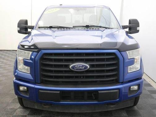Blue 2017 Ford F-150 XLT