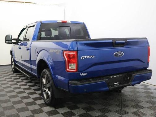 Blue 2017 Ford F-150 XLT