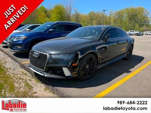 Black 2016 Audi RS 7 4.0T PRESTIGE