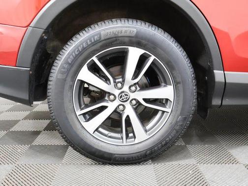 Barcelona Red 2017 Toyota RAV4 XLE